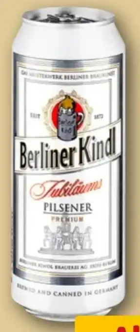 REWE Berliner Kindl Jubiläums Pilsener Angebot