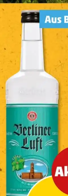PENNY Schilkin Berliner Luft Pfefferminzlikör Angebot