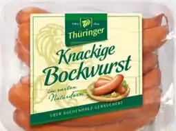 REWE EWU Thüringer Bockwurst Angebot