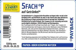 Netto Marken-Discount Netto getränke-discount 5fach °p Angebot