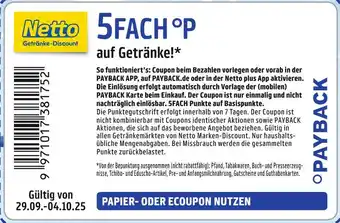 Netto Marken-Discount Netto getränke-discount 5fach °p Angebot