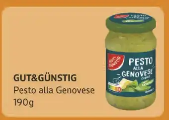 Marktkauf Gut&günstig pesto alla genovese Angebot