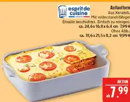 Marktkauf Esprit de cuisine auflaufform Angebot