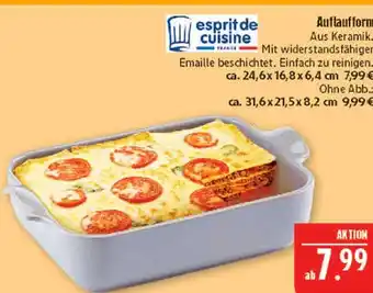 Marktkauf Esprit de cuisine auflaufform Angebot