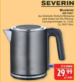 Marktkauf Severin wasserkocher wk 9342 Angebot