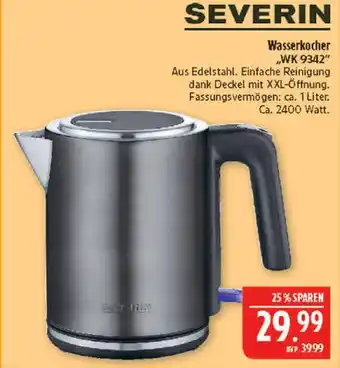 Marktkauf Severin wasserkocher wk 9342 Angebot