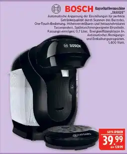 Marktkauf Bosch kapselkaffeemaschine „tast12e“ Angebot