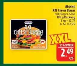Marktkauf Abbelen xxl cheese burger Angebot