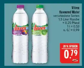 Marktkauf Vitrex flavoured water Angebot