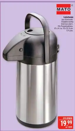 Marktkauf Mato isolierkanne Angebot