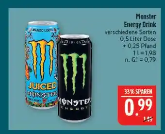 Marktkauf Monster energy drink Angebot