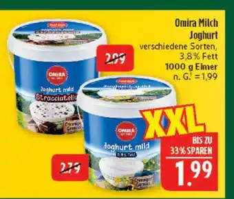 Marktkauf Omira joghurt mild stracciatella Angebot