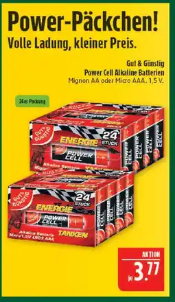 Marktkauf Gut & günstig power cell alkaline batterien mignon aa Angebot