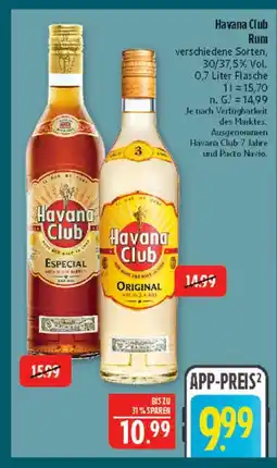 Marktkauf Havana club especial Angebot