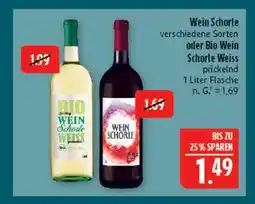 Marktkauf Bio wein schorle weiss Angebot