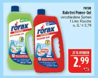 Marktkauf Rorax rohrfrei bio-power-gel Angebot