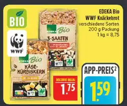 Marktkauf Edeka bio wwf knäckebrot Angebot