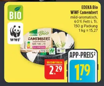 Marktkauf Edeka bio wwf camembert Angebot
