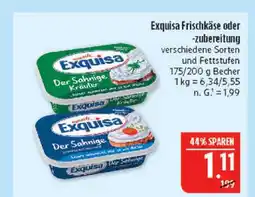 Marktkauf Exquisa frischkäse der sahnige kräuter Angebot