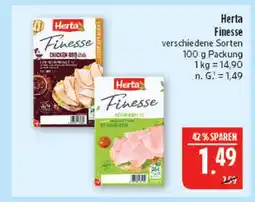 Marktkauf Herta finesse chicken bbq Angebot