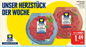 Marktkauf Edeka herzstücke edel salami Angebot