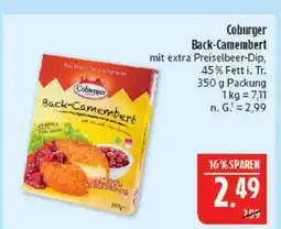 Marktkauf Coburger back-camembert Angebot