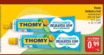 Marktkauf Thomy delikatess senf mittelscharf Angebot