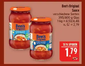 Marktkauf Ben's original sauce Angebot