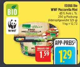 Marktkauf Edeka bio wwf mozzarella mini Angebot