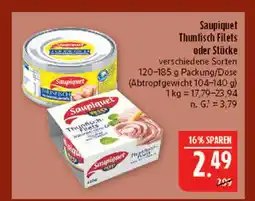 Marktkauf Saupiquet thunfisch filets Angebot