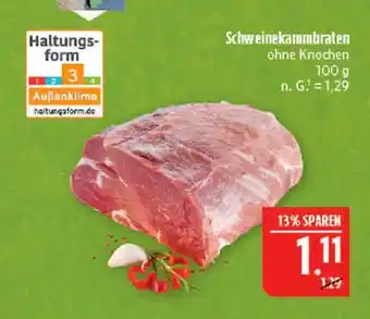 Marktkauf Schweinekammbraten Angebot