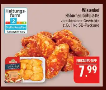 Marktkauf Wiesenhof hähnchen grillplatte Angebot