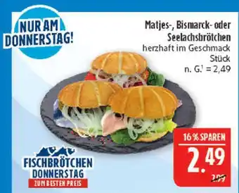 Marktkauf Matjesbrötchen Angebot