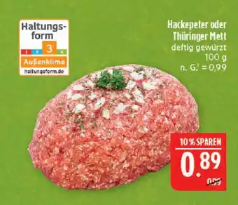 Marktkauf Hackepeter Angebot