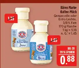 Marktkauf Bären marke kaffee-milch genussvolle Angebot