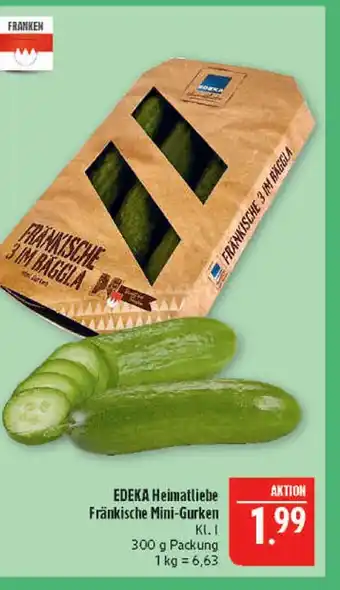 Marktkauf Edeka heimatliebe fränkische mini-gurken Angebot