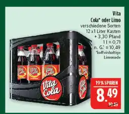Marktkauf Vita cola cola oder limo Angebot