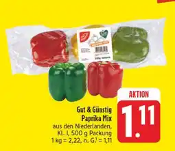 E-Center Gut & günstig paprika mix Angebot