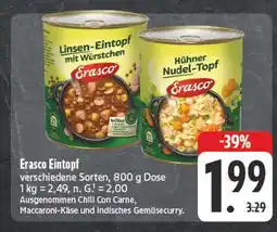 E-Center Erasco eintopf Angebot