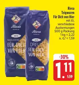 E-Center Riesa makkaroni für dich von hier Angebot
