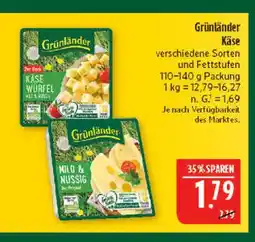 Marktkauf Grünländer käse Angebot