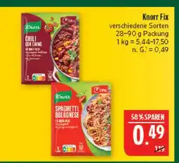 Marktkauf Knorr chili con carne Angebot