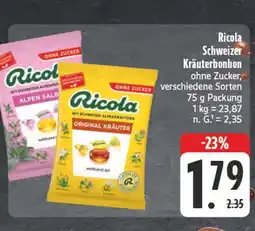 E-Center Ricola original kräuter Angebot