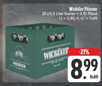 E-Center Wicküler pilsener Angebot