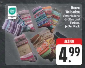 E-Center Damen wollsocken Angebot