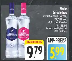 E-Center Gorbatschow wodka Angebot