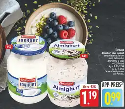 E-Center Ehrmann joghurt Angebot