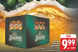 E-Center Braustolz pilsner oder spezial export Angebot