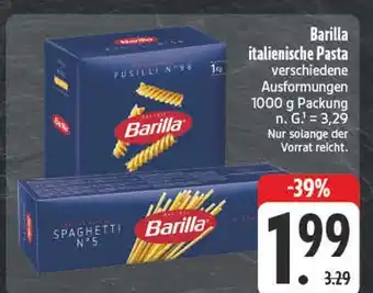 E-Center Barilla italienische pasta Angebot