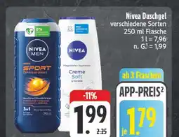 E-Center Nivea duschgel sport Angebot